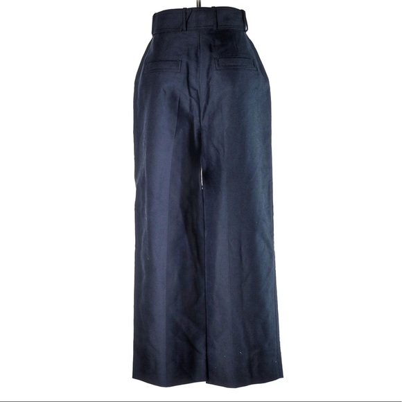 Sandro NWT Cropped Belted High-Waist Trousers, 28 - Picture 7 of 14